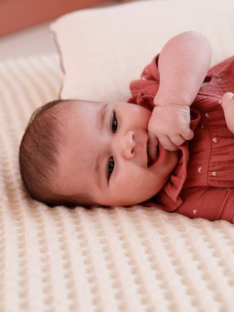 Combinaison bébé fille manches courtes blush 2 - vertbaudet enfant 