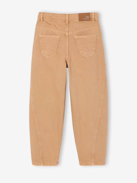 Pantalon balloon fille balloon cappuccino 2 - vertbaudet enfant 