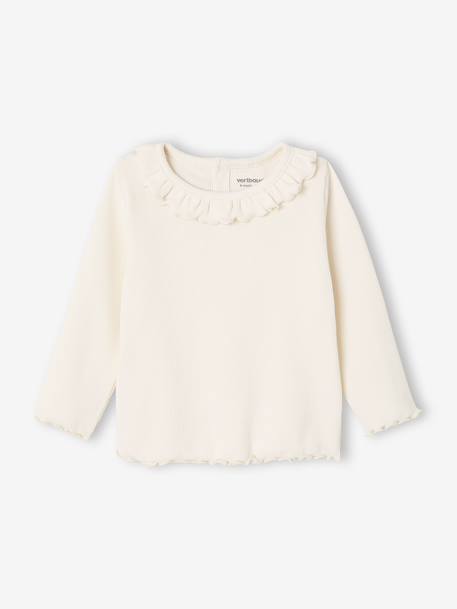 Ensemble salopette T-shirt bébé cœur vert d'eau 4 - vertbaudet enfant 