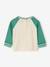 T-shirt  bébé 'cool baby' manches longues moutarde+vert 7 - vertbaudet enfant 