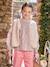 Gilet sans manches fille en sherpa écru+marron 1 - vertbaudet enfant 