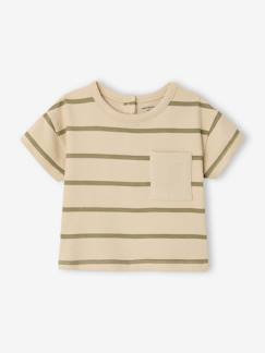 -T-shirt bébé rayé en coton 