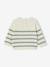 Pull bébé rayé en tricot caramel+marine+vert sauge 8 - vertbaudet enfant 