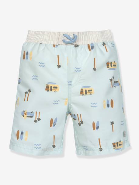 Short de bain Lässig bleu ciel+vert 4 - vertbaudet enfant 