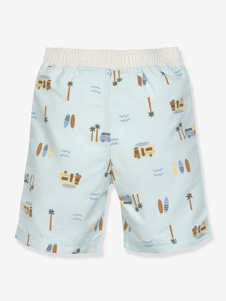 Short de bain Lässig bleu ciel+vert 6 - vertbaudet enfant 