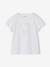 T-shirt manches courtes fille blanc 1 - vertbaudet enfant 