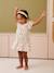 Ensemble bébé fille robe, bloomer et bandeau écru 1 - vertbaudet enfant 