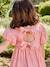 Robe fille Vichy noeuds dos corail 8 - vertbaudet enfant 