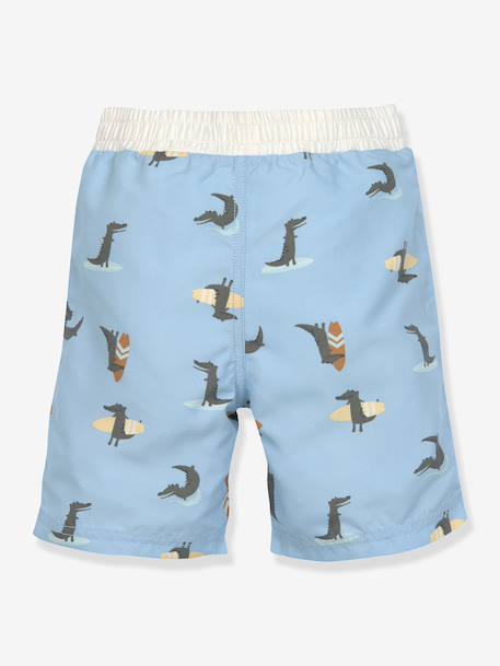 Short de bain Lässig bleu ciel+vert 3 - vertbaudet enfant 