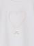 T-shirt manches courtes fille blanc 3 - vertbaudet enfant 