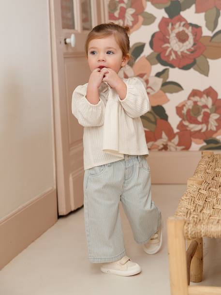 Blouse bébé fille écru 7 - vertbaudet enfant 