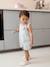 Combishort bébé fille coton rayé bleu 1 - vertbaudet enfant 