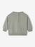 Sweat bébé col rond écru+vert sauge 6 - vertbaudet enfant 