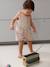 Combishort bébé fille imprimé beige 1 - vertbaudet enfant 