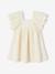 Robe bébé en gaze de coton écru+rouge 1 - vertbaudet enfant 