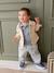 Surchemise bébé pressionnée sable+taupe 9 - vertbaudet enfant 
