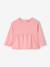 Lot 2 T-shirts manches longues bébé rose 2 - vertbaudet enfant 