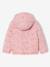 Doudoune fille légère réversible anthracite+rose pâle 11 - vertbaudet enfant 