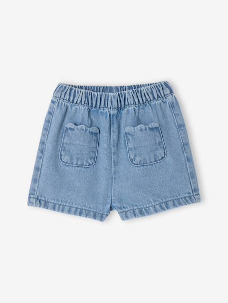Ensemble short blouse bébé fille écru 3 - vertbaudet enfant 