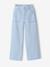 Pantalon large fille rayé rayé bleu 4 - vertbaudet enfant 