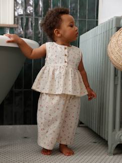 -Ensemble top pantalon large bébé
