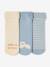 Lot 3 chaussettes bébé coton écru 2 - vertbaudet enfant 