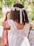 Robe patineuse volantée blanc 6 - vertbaudet enfant 