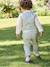 Pantalon bébé à bretelles amovibles vert sauge 7 - vertbaudet enfant 