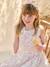 Robe de cérémonie motifs fleurs fille blanc+blanc imprimé+bleu clair+rose imprimé+rose pâle 35 - vertbaudet enfant 