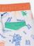 Short de bain garçon surf blanc chiné 4 - vertbaudet enfant 