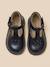 Salomés en cuir bébé Camel+Marine 9 - vertbaudet enfant 