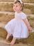Robe bébé fille tulle broderie blanc 6 - vertbaudet enfant 