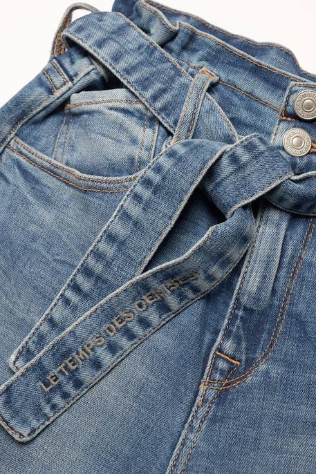 Jeans loose, large boyfit, longueur 34 Blue 4 - vertbaudet enfant 