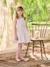 Robe de cérémonie motifs fleurs fille blanc+blanc imprimé+bleu clair+rose imprimé+rose pâle 30 - vertbaudet enfant 