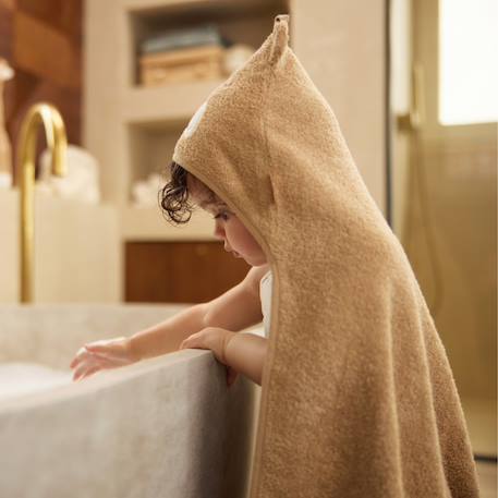 Cape de bain cheetah Marron, beige 6 - vertbaudet enfant 