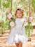 Robe fille dentelle et tulle blanc 5 - vertbaudet enfant 
