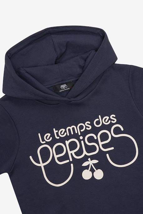 Sweat-shirt capuche celiagi Navy 3 - vertbaudet enfant 