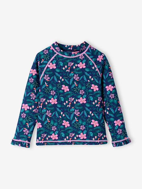 Maillot bain fille 2 pièces anti UV marine 5 - vertbaudet enfant 
