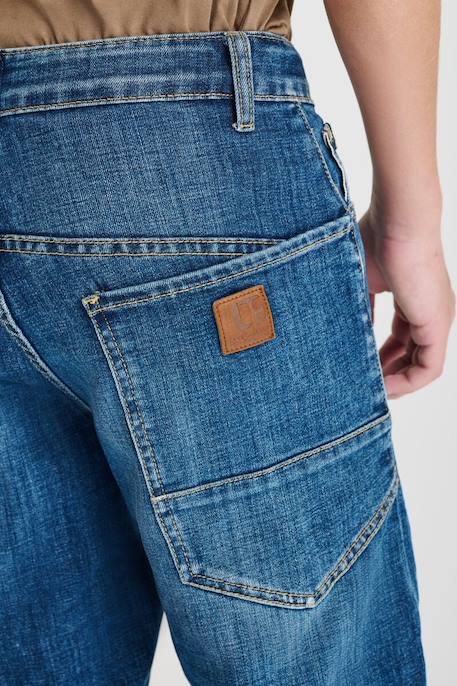 Jeans loose, large noah, longueur 34 Blue 4 - vertbaudet enfant 