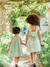 Robe broderie anglaise accessoire assorti vert sauge 10 - vertbaudet enfant 