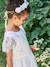 Robe de cérémonie fille blanc 2 - vertbaudet enfant 