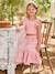 Ensemble fille cérémonie blouse jupe à volant blush+vert sauge 1 - vertbaudet enfant 