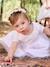 Robe bébé fille tulle broderie blanc 7 - vertbaudet enfant 