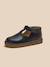 Salomés en cuir bébé Camel+Marine 8 - vertbaudet enfant 
