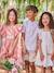 Chemise en lin col Mao garçon blanc+vert sauge 7 - vertbaudet enfant 