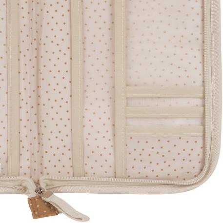 Protège carnet de santé à pois poppy cannelle Cannelle, écru 4 - vertbaudet enfant 