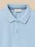 Polo garçon en coton bio Blanc+Celadon+Ciel+Marine+Rouge+Vert anglais 9 - vertbaudet enfant 
