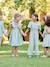 Combinaison fille en gaze de coton avec broderie blush+vert sauge 7 - vertbaudet enfant 