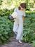 Combinaison fille en gaze de coton avec broderie blush+vert sauge 6 - vertbaudet enfant 