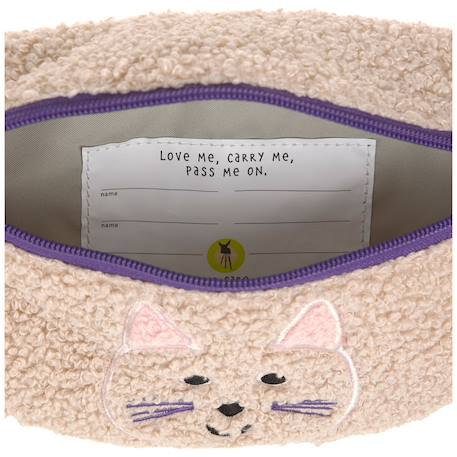 Mini sac banane tiny team chat Beige 4 - vertbaudet enfant 